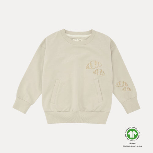 VACVAC studio PARIS sweat Sweatshirt Stone haze, solid