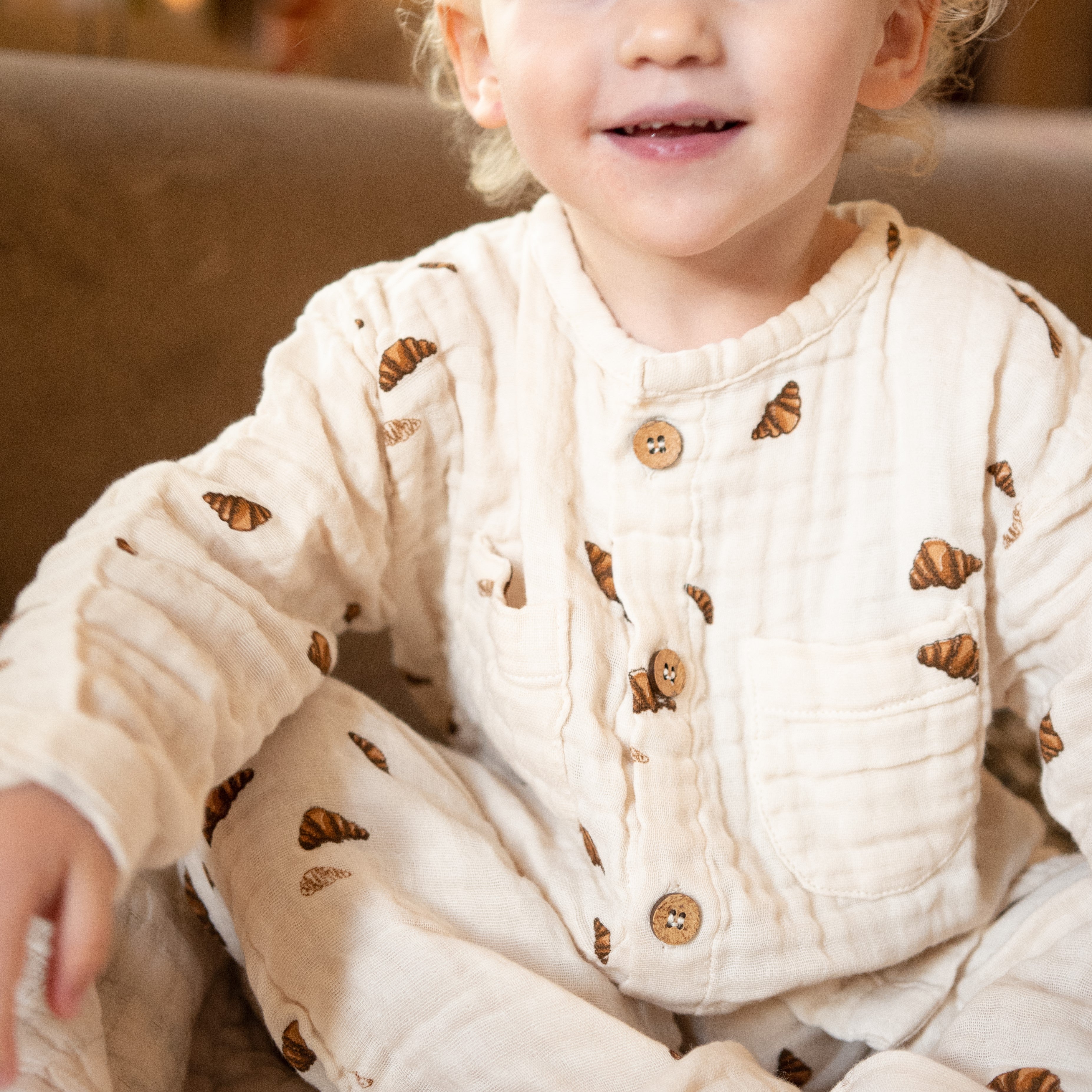 VACVAC studio VIBBER pyjamas Set Croissant mini